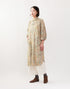 Linen paisley shirtdress
